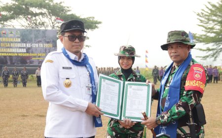 Dandim 0704 Banjarnegara Pimpin Sinergi TMMD Bangun Negeri dari Desa