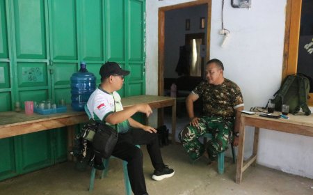 Sinergi TNI dan Kepala Desa Percepat Pembangunan Jalan TMMD di Gumelem Kulon
