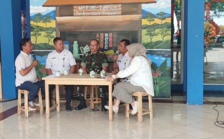 Gotong Royong Adalah Napas TNI Dandim Banjarnegara Gaungkan Semangat TMMD dari Studio RRI Purwokerto