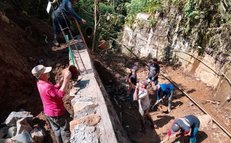 Jembatan Garuda Satukan Dua Dusun Harapan Baru Warga Paweden Mulai Terwujud