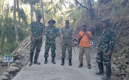 Dandim Banjarnegara Tinjau Progres TMMD Reguler ke-129