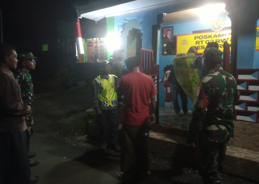 Patroli Malam Cegah Gangguan Kamtibmas