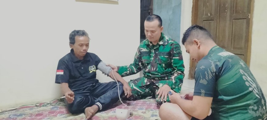 Pos Kesehatan TMMD Hadirkan Layanan Gratis Warga Gumelem Kulon Merasakan Manfaat Nyata