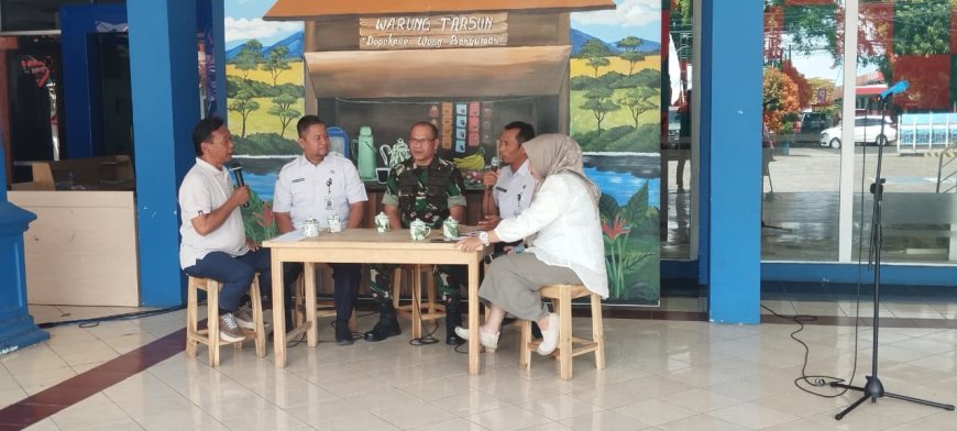 Gotong Royong Adalah Napas TNI Dandim Banjarnegara Gaungkan Semangat TMMD dari Studio RRI Purwokerto