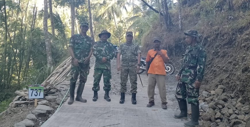 Dandim Banjarnegara Tinjau Progres TMMD Reguler ke-129