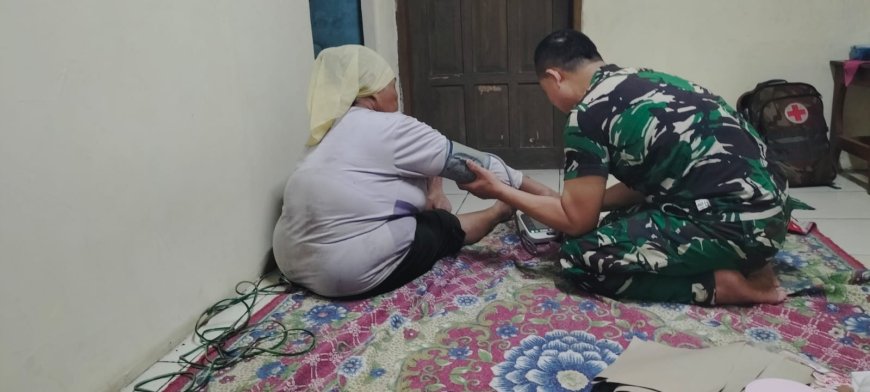 TMMD Hadirkan Layanan Kesehatan untuk Warga