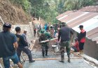 Tongkat Bambu Andalan Pelda Ratam di TMMD Reguler ke-129