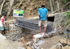 Fondasi Kokoh Dimulai dari Rangka Besi TMMD Reguler ke-129
