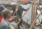 TMMD Reguler ke-129 Rumah Pak Toid Capai 40 Persen