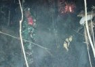 Kebakaran Lahan Pinus Perhutani di Desa Panerusan Wetan Luas Sekitar 1 Hektare