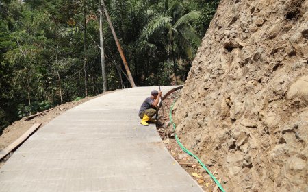 Tanda Jalan TMMD Mulai Menampakkan Hasil
