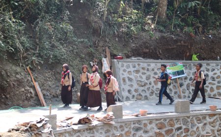 Langkah Kecil Aliya di Jalan Baru Menyimpan Harapan Besar dari TMMD