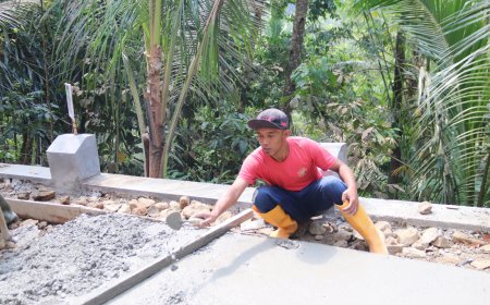 Sentuhan Akhir untuk Jalan TMMD Reguler ke-129 Impian Warga