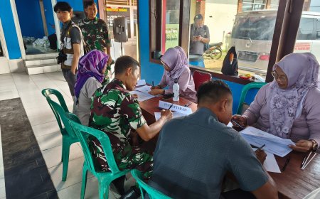 Dari Membangun Jalan hingga Menyelamatkan Nyawa Serka Supriyanto Donorkan Darah di TMMD