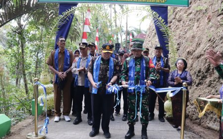 Pita Dipotong Jalan 737 Meter Resmi Dibuka Warga Gumelem Kulon Kini Punya Akses Baru