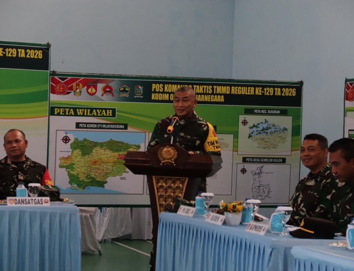 Tim Wasev PJO TMMD Kunjungi Gumelem Kulon Apresiasi Kemanunggalan TNI dan Rakyat