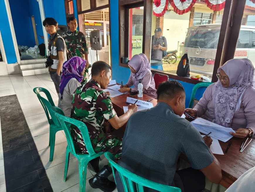 Dari Membangun Jalan hingga Menyelamatkan Nyawa Serka Supriyanto Donorkan Darah di TMMD