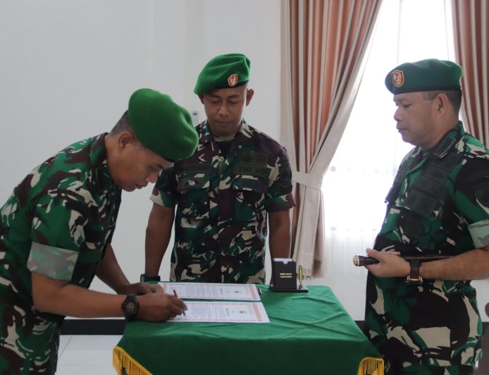 Dandim 0704 Banjarnegara Pimpin Laporan Korps Perwira dan Pelepasan Anggota Purna Tugas